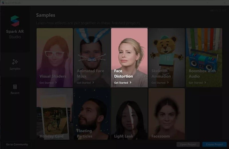 Face Distortion