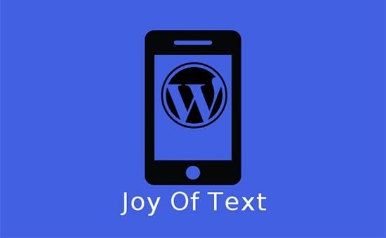 پلاگین Joy of Text