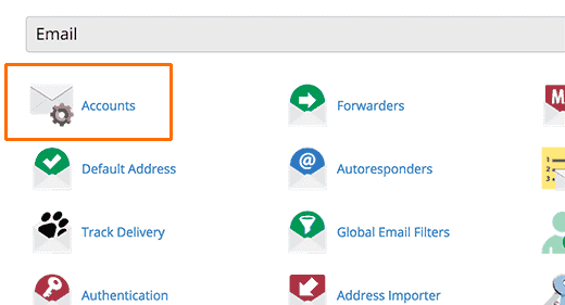 cpanel email