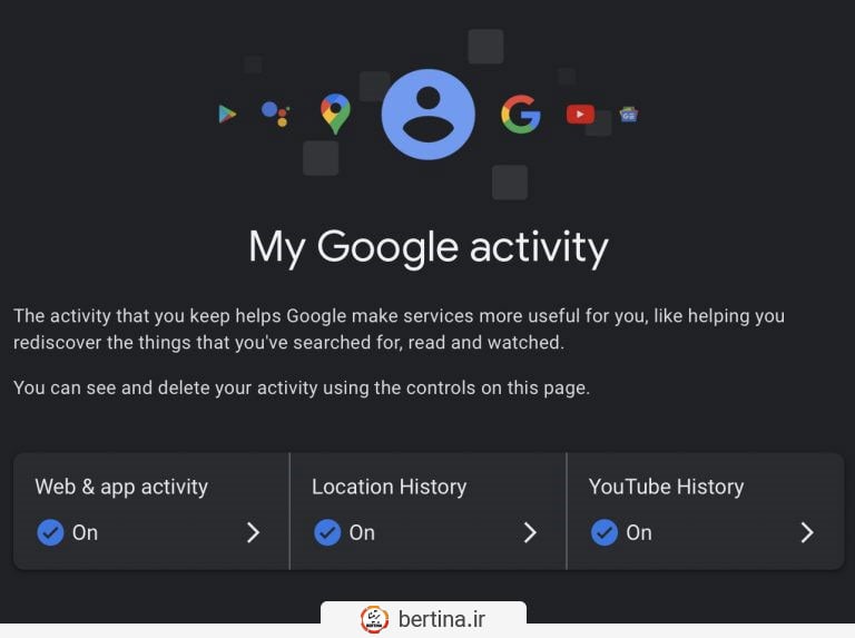 my google activity