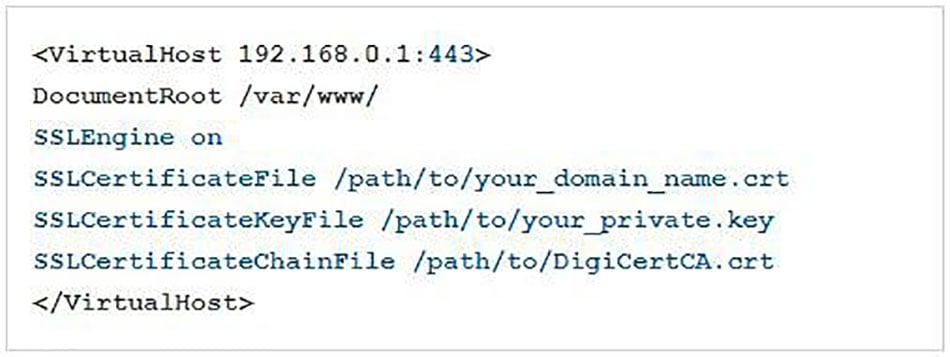 گواهینامه SSL در سرور آپاچی